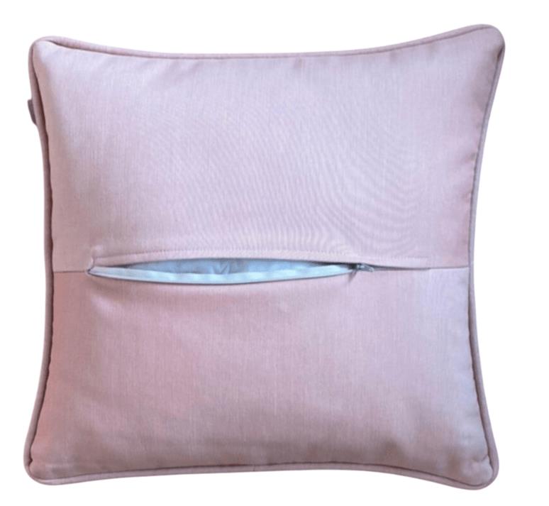 BELIEVE ASİLAY JAKARLI DOKUMA GOBLEN DEKORATİF KIRLENT KILIFI 45*45 PEMBE