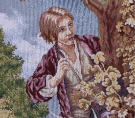 BELIEVE BEATRİX JAKARLI DOKUMA GOBLEN DEKORATİF DEKORATİF ÇERÇEVESİZ PANO TABLO 70*140