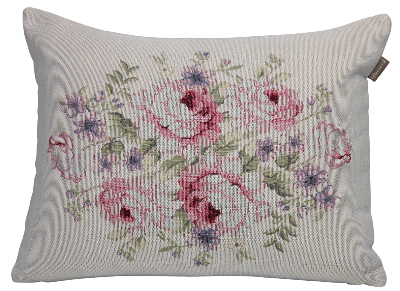 BELIEVE BESTEGÜL JAKARLI DOKUMA GOBLEN DEKORATİF KIRLENT 30*40