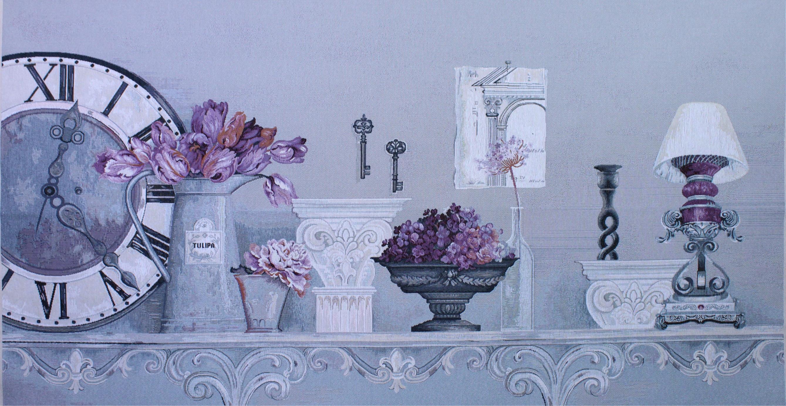 BELIEVE BEYAZ DÜŞ JAKARLI DOKUMA GOBLEN DEKORATİF ÇERÇEVESİZ PANO TABLO 70*140