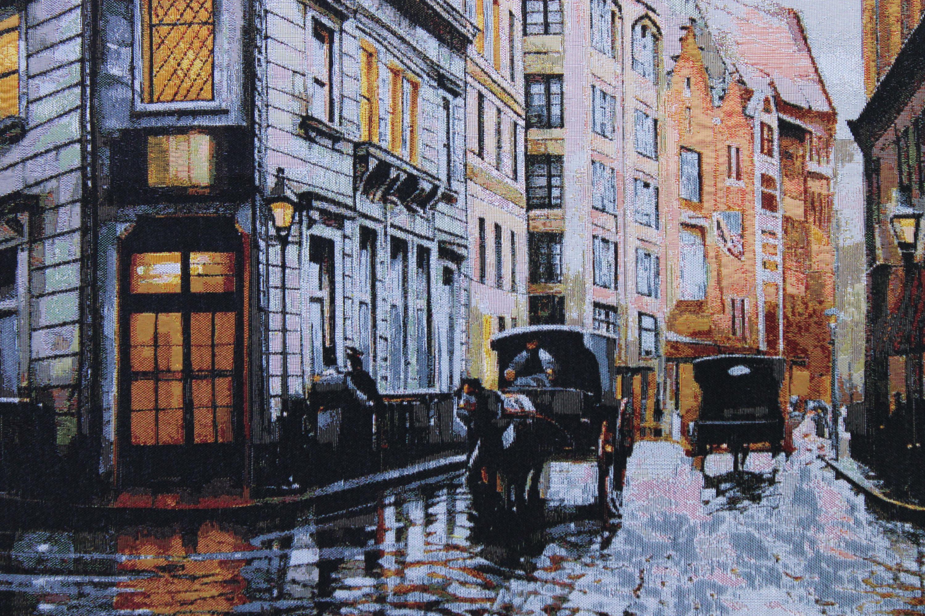 BELIEVE BROADWAY JAKARLI DOKUMA GOBLEN DEKORATİF ÇERÇEVESİZ PANO TABLO 70*110