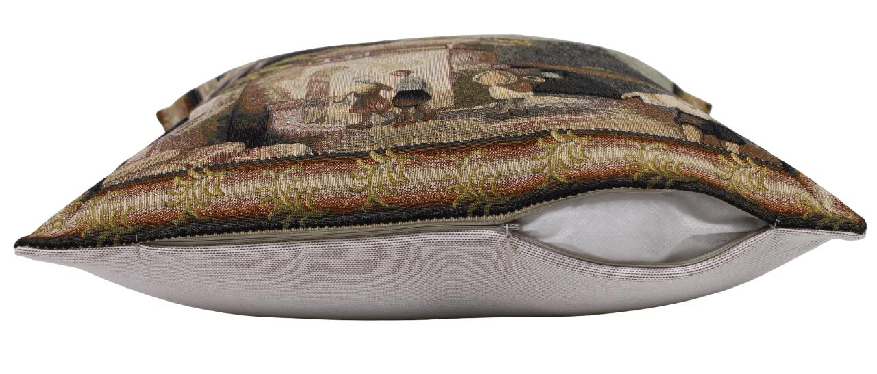 BELIEVE FASIL JAKARLI DOKUMA GOBLEN DEKORATİF KIRLENT KILIFI 40*40