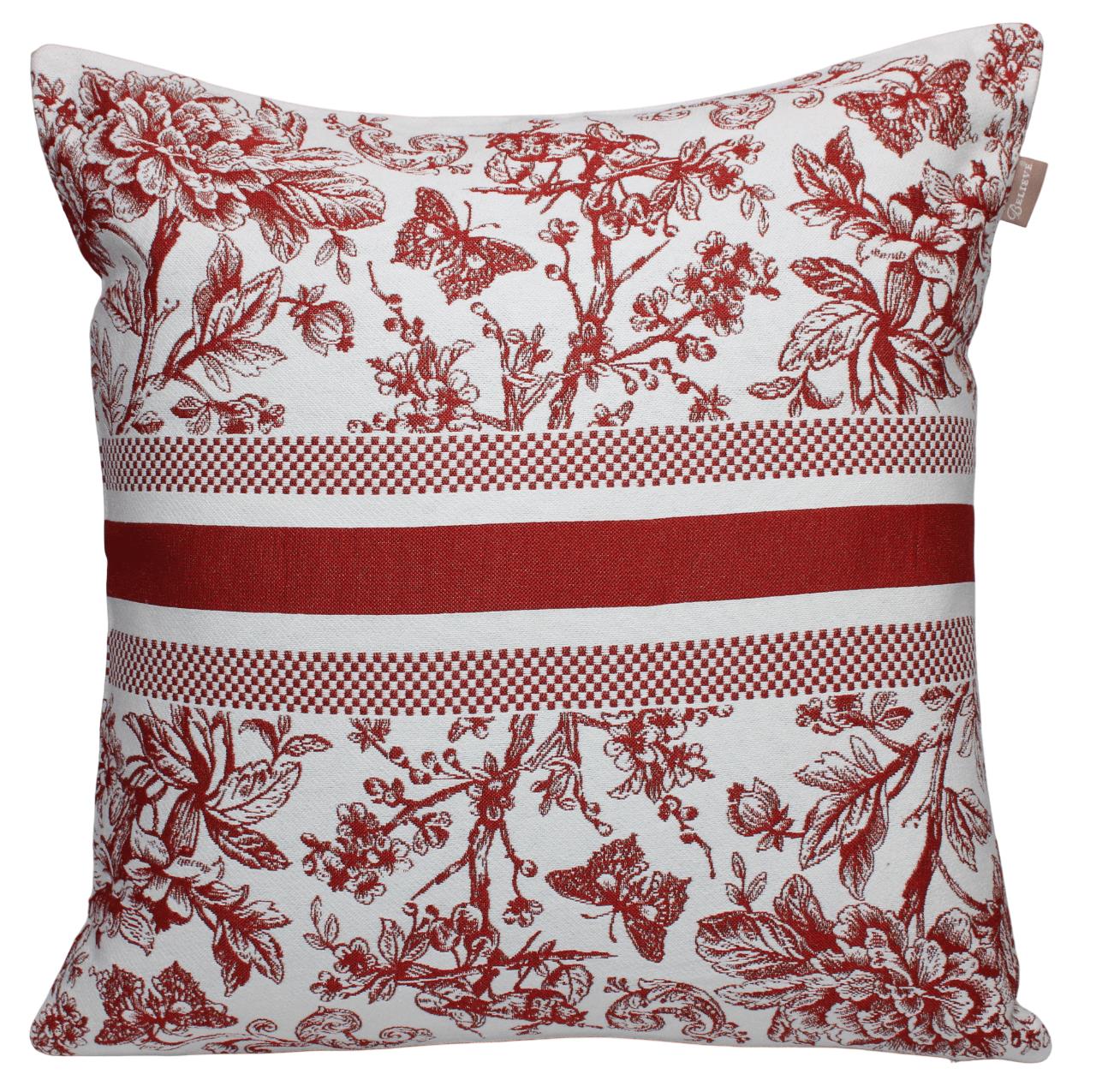 BELIEVE GARDEN TOILE JAKARLI DOKUMA GOBLEN DEKORATİF KIRLENT KILIFI 45*45