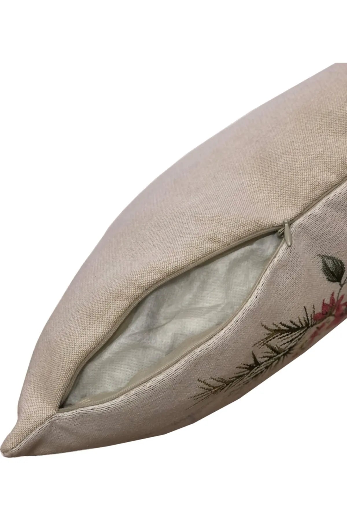 BELIEVE GEYİKLİ JAKARLI DOKUMA GOBLEN DEKORATİF KIRLENT KILIFI 45*45