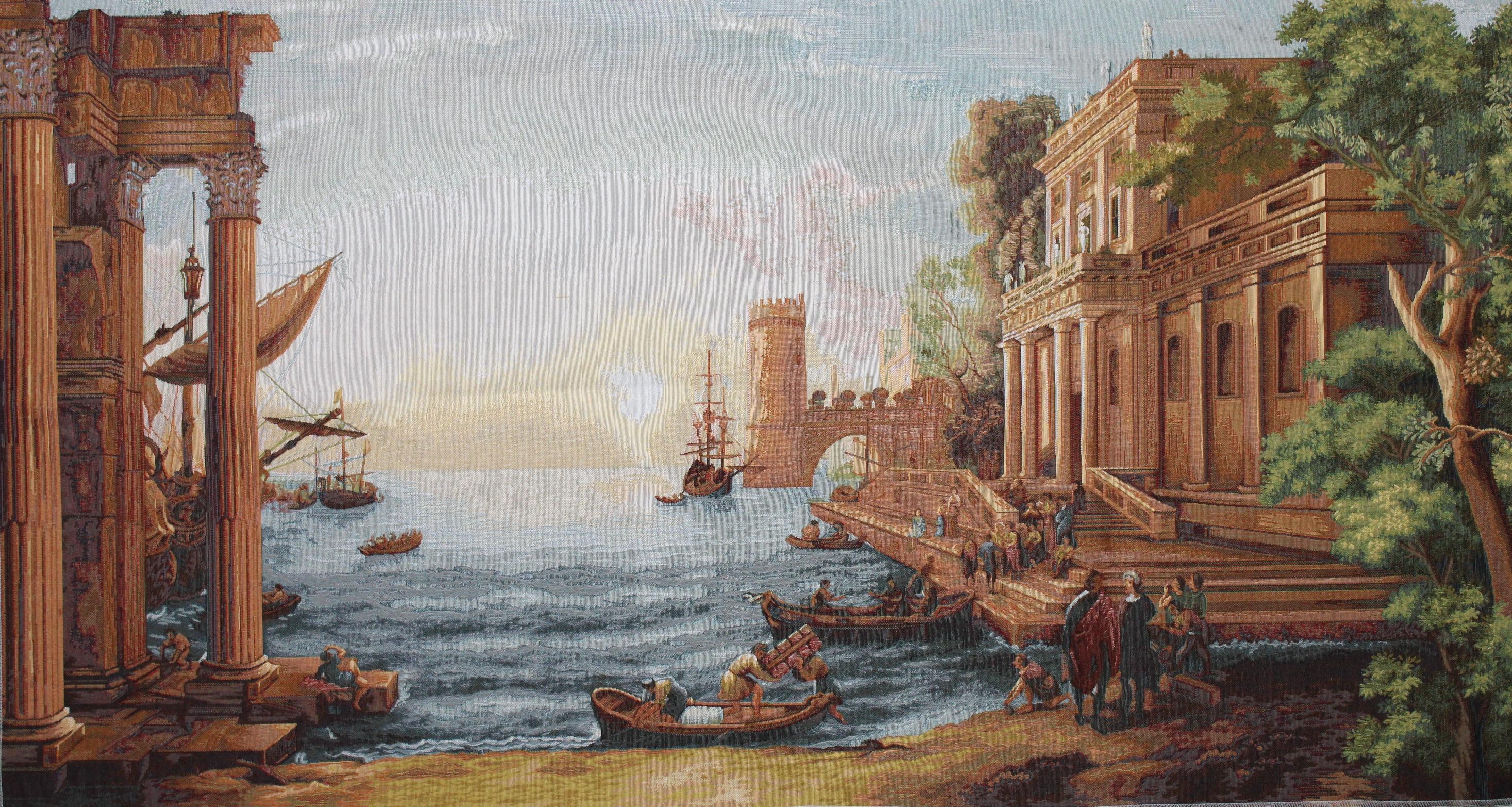 BELIEVE GIOVANNI DOKUMA GOBLEN DEKORATİF ÇERÇEVESİZ PANO TABLO 70*130