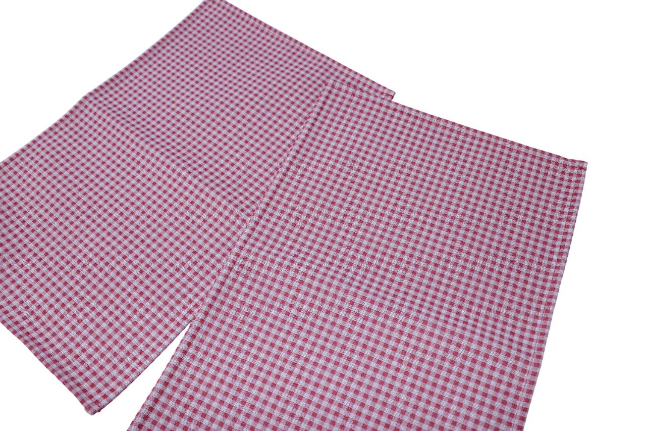 BELIEVE KIRMIZI PÖTİKARE JAKARLI DOKUMA GOBLEN DEKORATİF AMERİKAN SERVİSİ 2Lİ PİKNİK SETİ