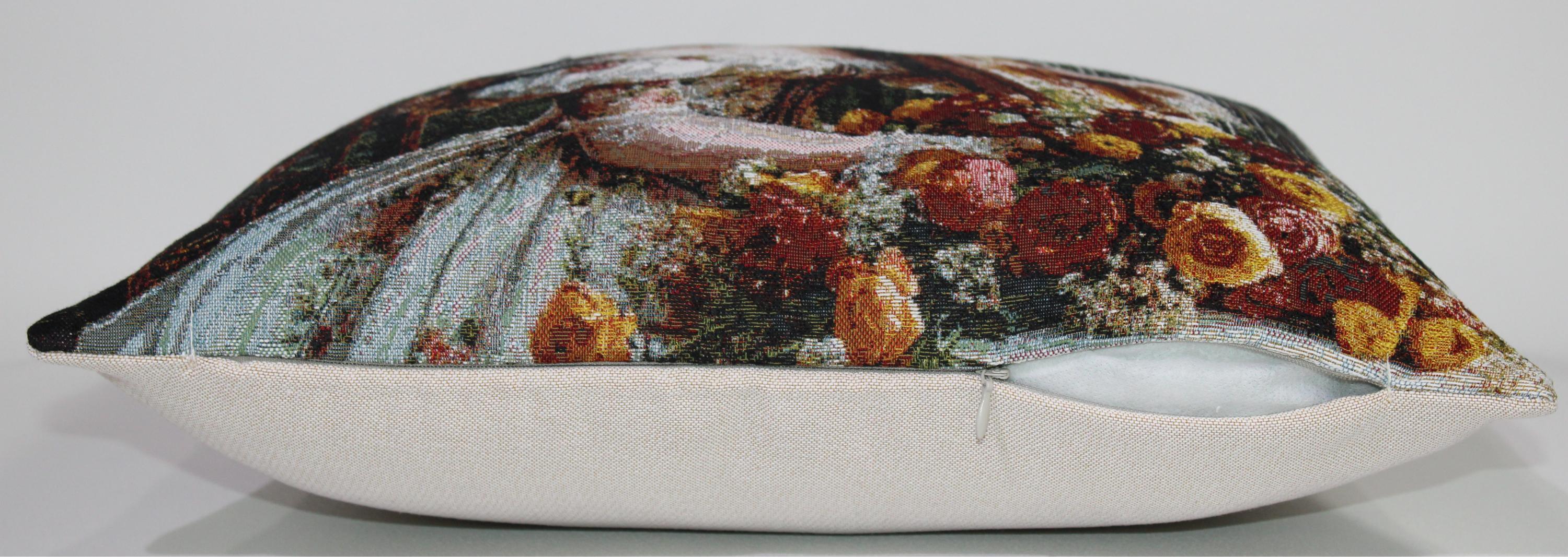 BELIEVE MENURE JAKARLI DOKUMA GOBLEN DEKORATİF PİNTEREST KIRLENT 45*45