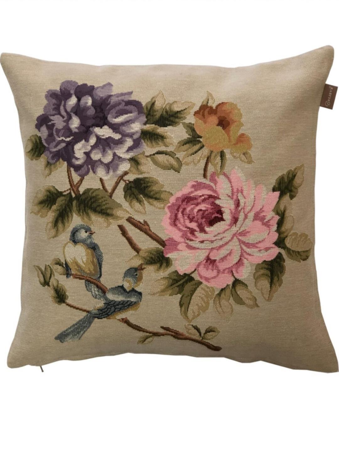 BELIEVE MEROPS JAKARLI DOKUMA GOBLEN DEKORATİF KIRLENT KILIFI 45*45