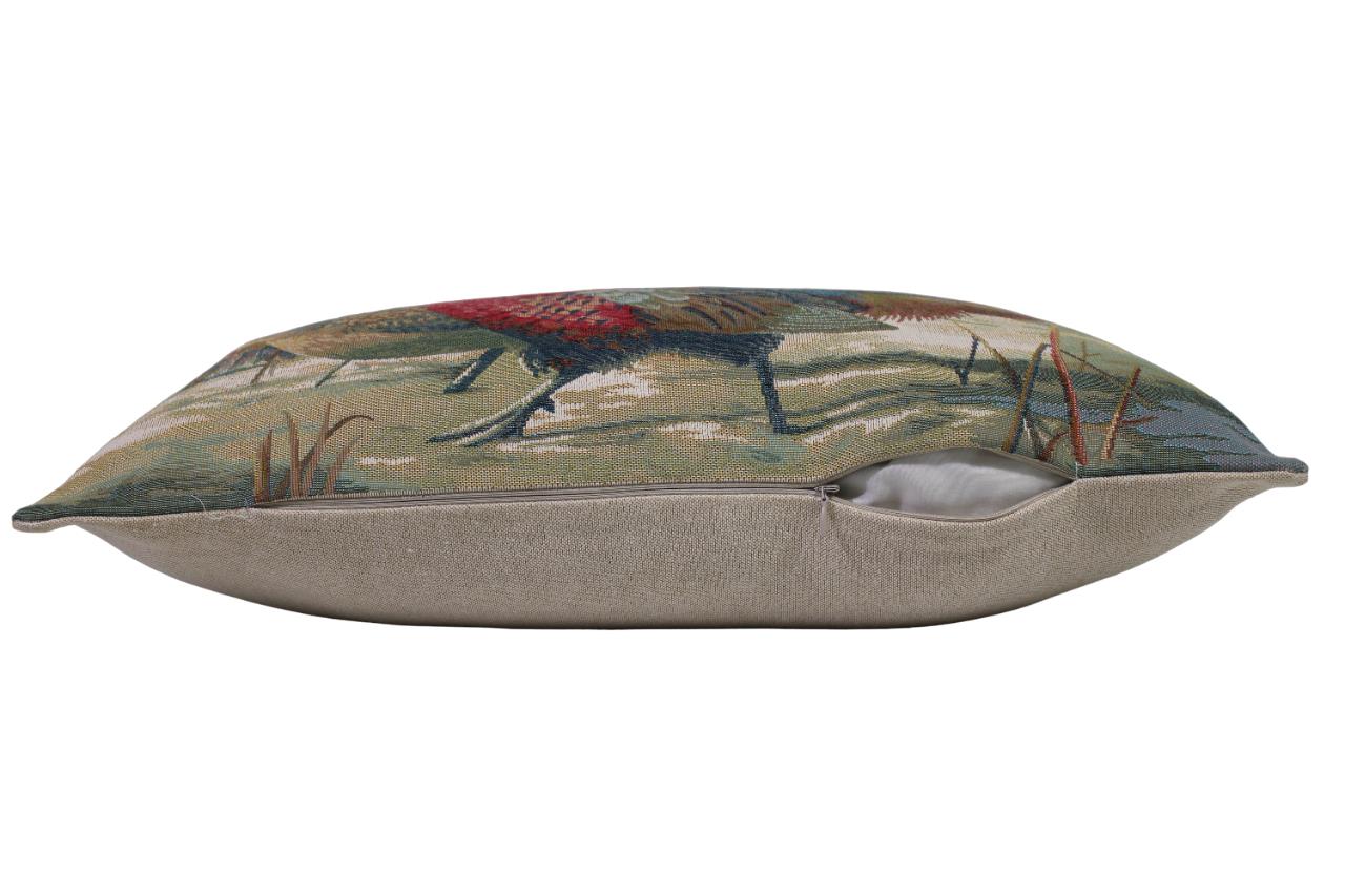 BELIEVE PEACOCK JAKARALI DOKUMA GOBLEN DEKORATİF KIRLENT KILIFI 35*50