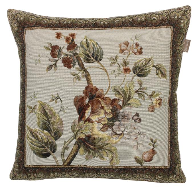 BELIEVE RİTA JAKARLI DOKUMA GOBLEN DEKORATİF KIRLENT KILIFI 45*45