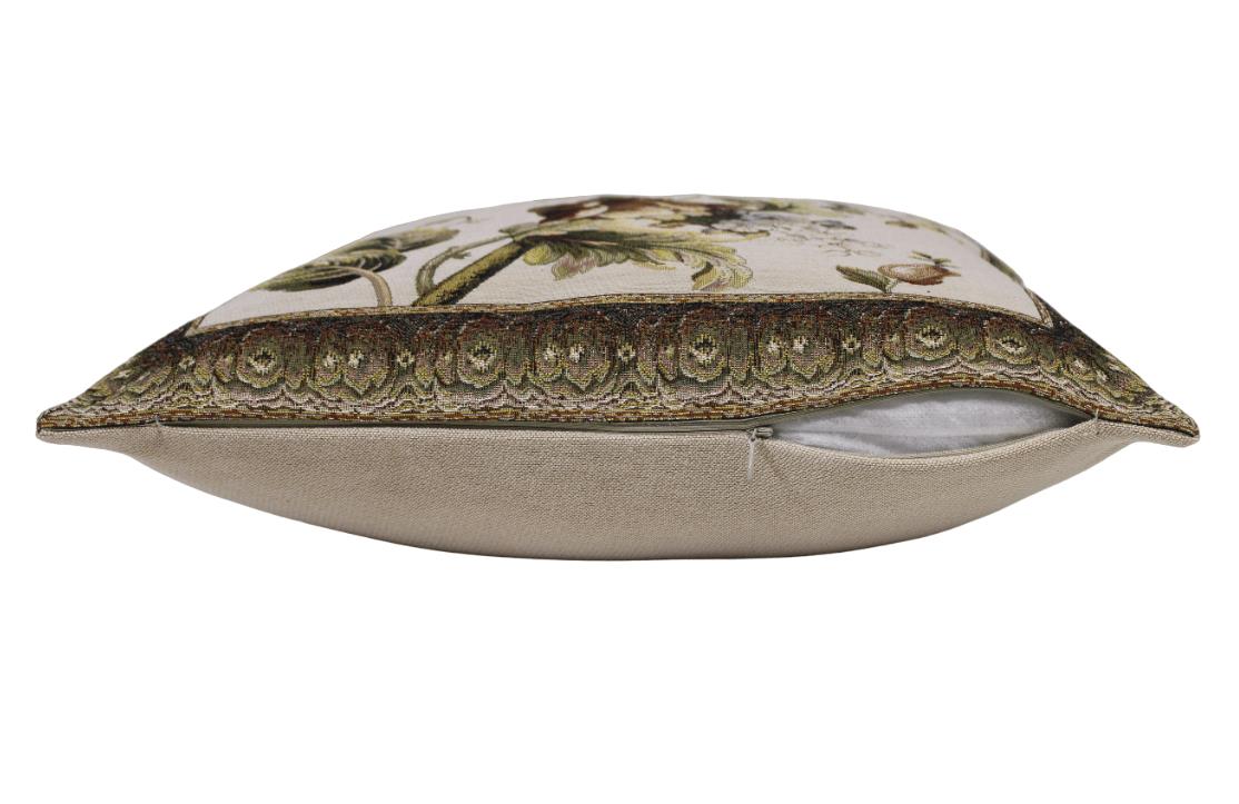 BELIEVE RİTA JAKARLI DOKUMA GOBLEN DEKORATİF KIRLENT KILIFI 45*45