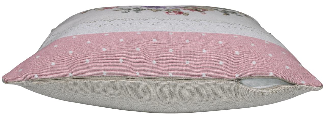 BELIEVE ROSE GARDEN JAKARLI DOKUMA GOBLEN DEKORATİF KIRLENT KILIFI 45*45