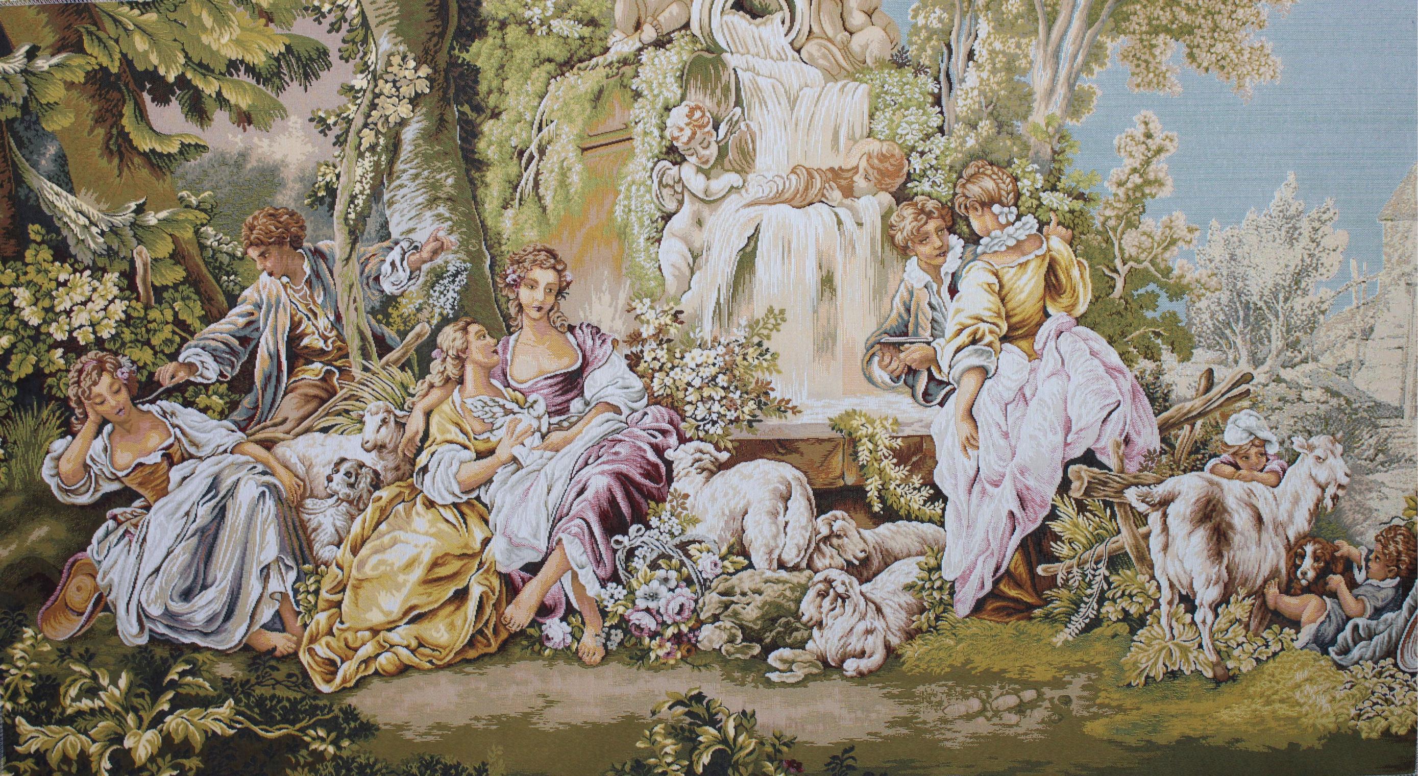 BELIEVE SAFA JAKARLI DOKUMA GOBLEN DEKORATİF ÇERÇEVESİZ PANO TABLO 70*130