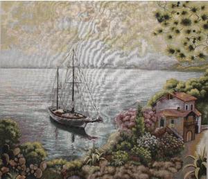 BELIEVE SALOME JAKARLI DOKUMA GOBLEN DEKORATİF ÇERÇEVESİZ PANO TABLO 70*70