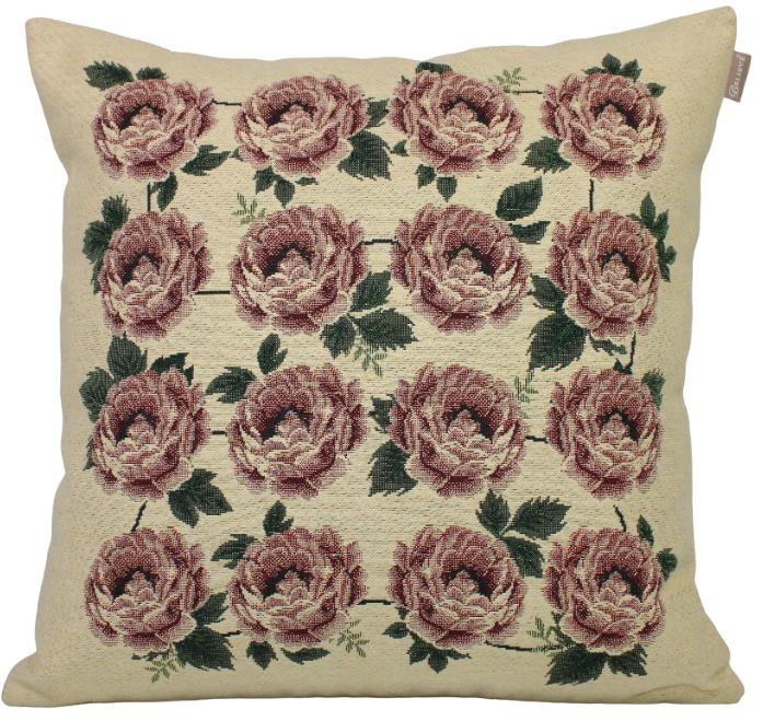 BELIEVE SARIGÜL JAKARLI DOKUMA GOBLEN DEKORATİF KIRLENT KILIFIT 40*40