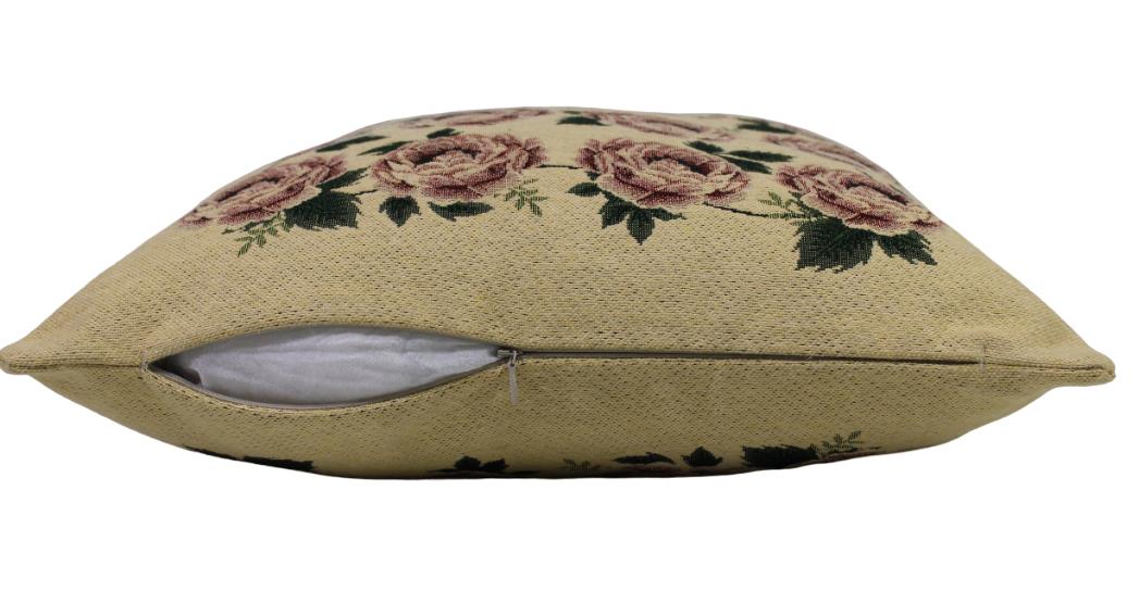 BELIEVE SARIGÜL JAKARLI DOKUMA GOBLEN DEKORATİF KIRLENT KILIFIT 40*40