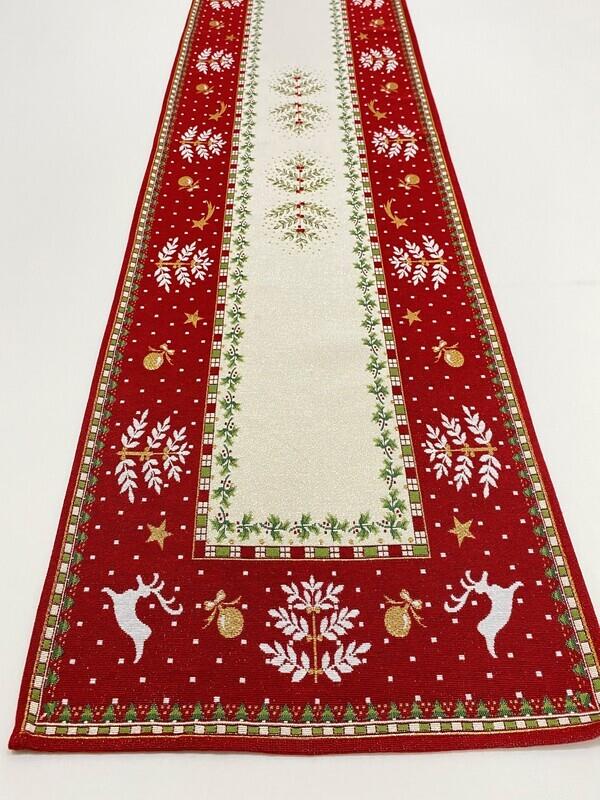 BELIEVE SELEN JAKARLI DOKUMA GOBLEN DEKORATİF RUNNER 45 x 140