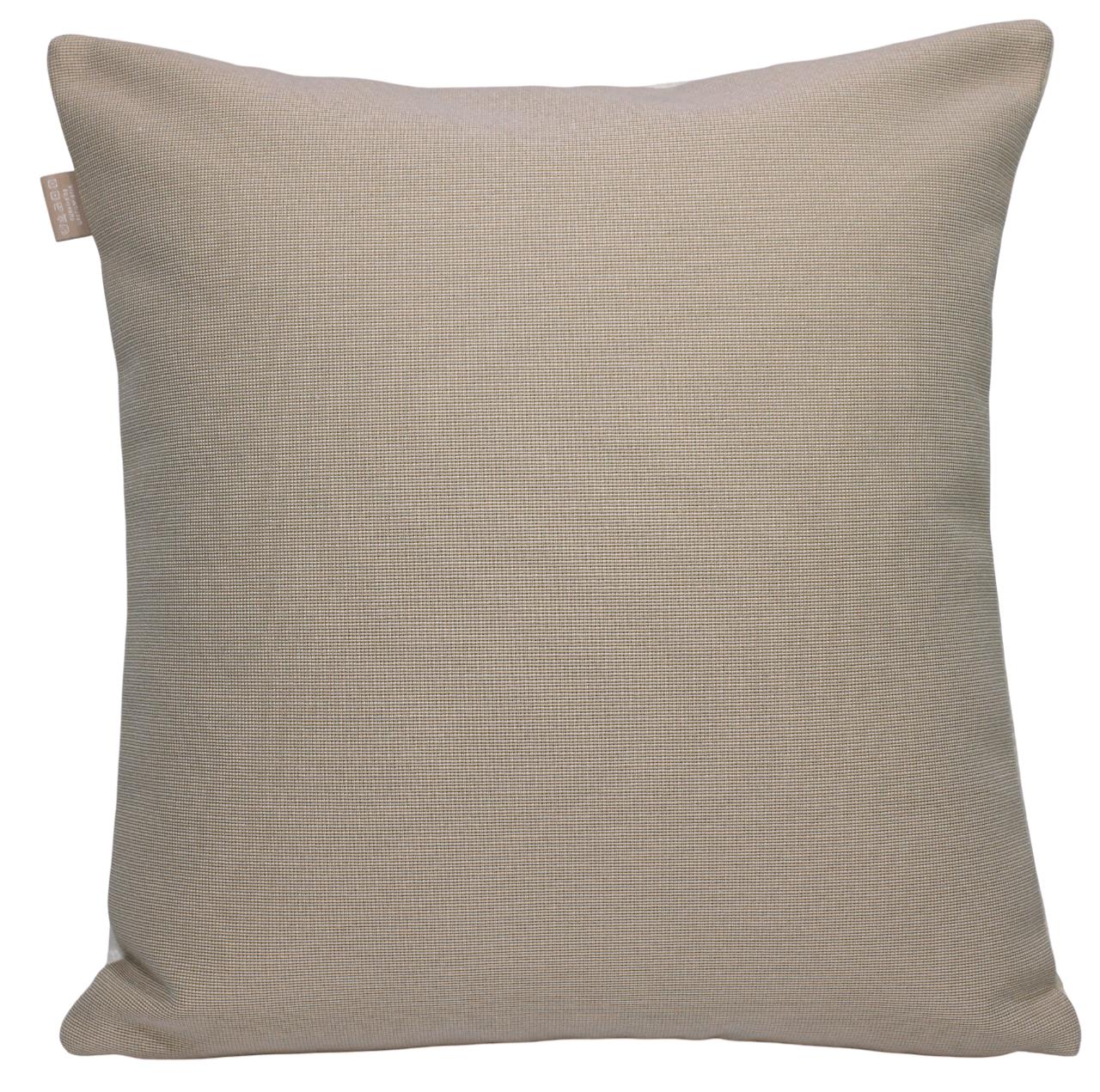 BBELIEVE TAVŞANLI JAKARLI DOKUMA GOBLEN ŞÖNİL DEKORATİF BEJ KIRLENT KILIFI 45*45