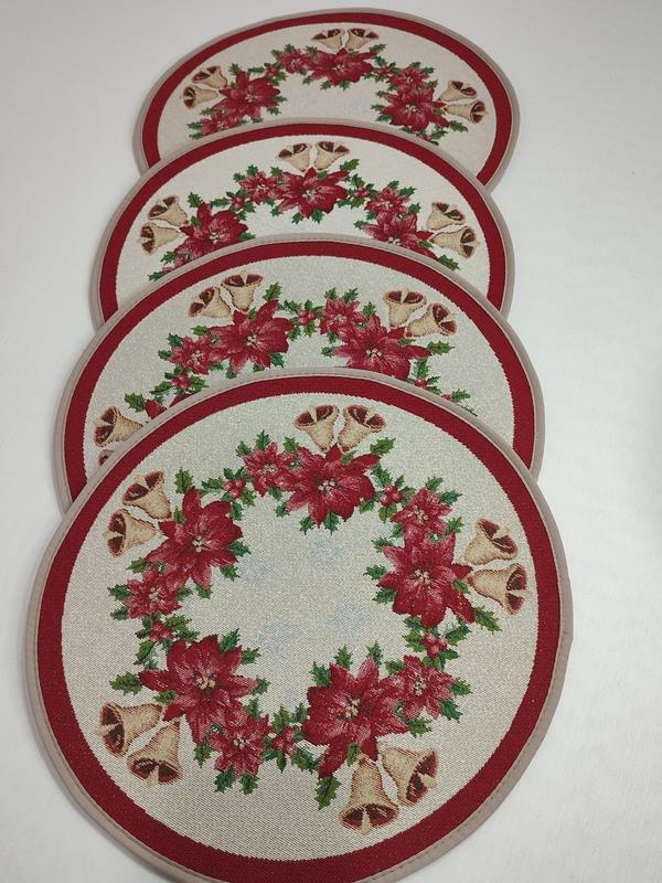 BELIEVE YILBAŞI ÇELENKLİ JAKARLI DOKUMA GOBLEN DEKORATİF AMERİKAN SER. OVAL