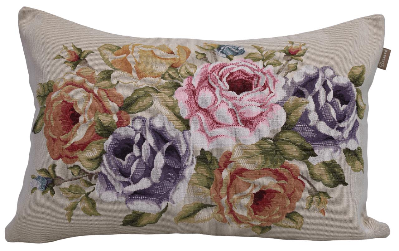 BELIEVE CAROLİNE JAKARLI DOKUMA GOBLEN DEKORATİF KIRLENT KILIFI 35*55