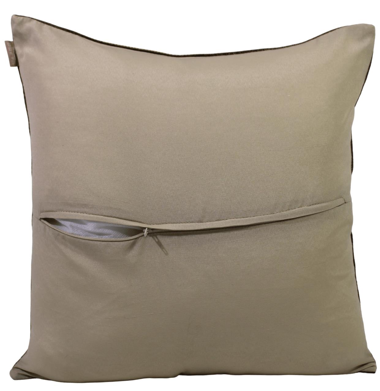 BELIEVE KUMRU VADİ JAKARLI DOKUMA GOBLEN DEKORATİF KIRLENT KILIFI 40*40(ARKA KISMI ASTARDIR)