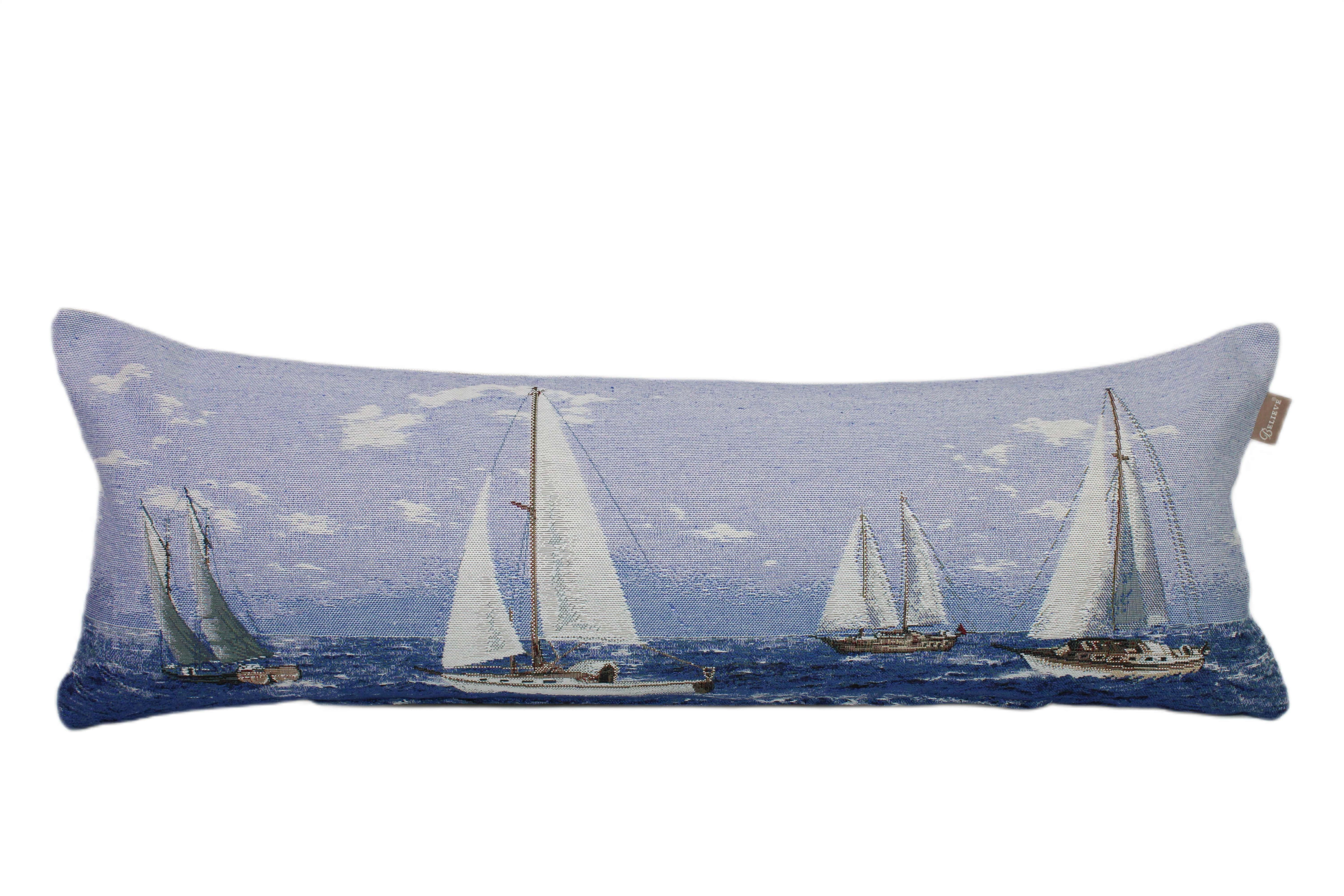 BELIEVE BAOT JAKARLI DOKUMA GOBLEN DEKORATİF KIRLENT KILIFI 25*70 cm