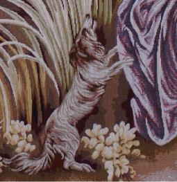 BELIEVE BEATRİX JAKARLI DOKUMA GOBLEN DEKORATİF   DEKORATİF ÇERÇEVESİZ PANO TABLO 70*140