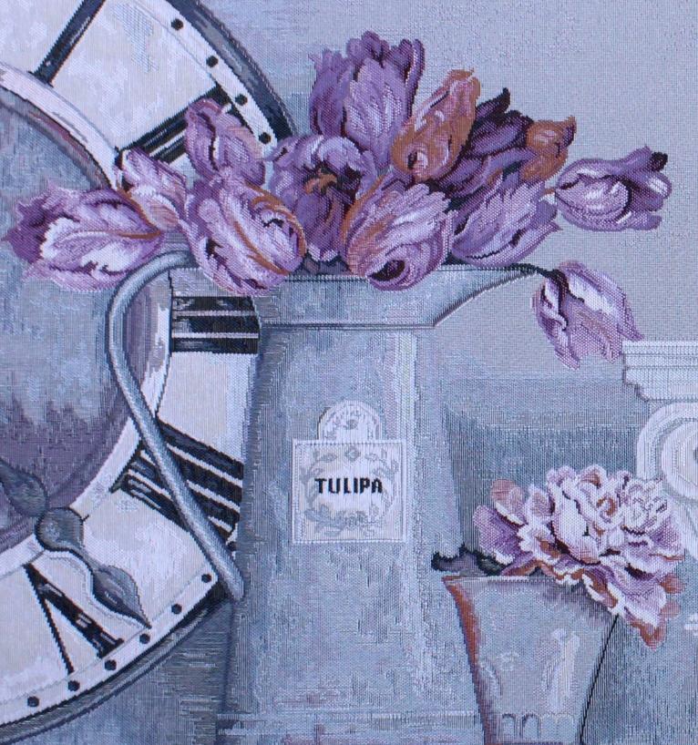 BELIEVE BEYAZ DÜŞ JAKARLI DOKUMA GOBLEN DEKORATİF  ÇERÇEVESİZ PANO TABLO 70*140