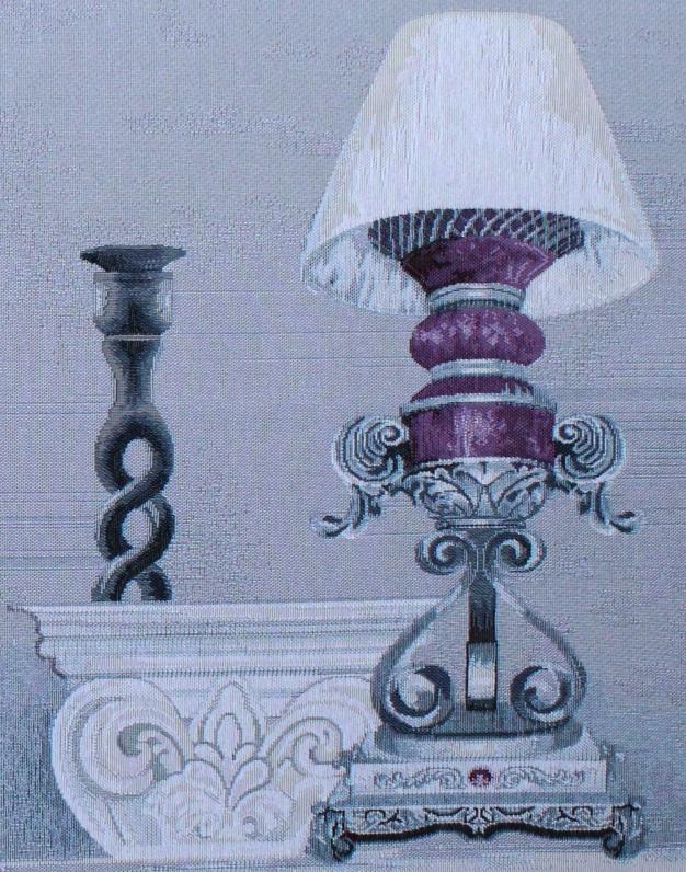 BELIEVE BEYAZ DÜŞ JAKARLI DOKUMA GOBLEN DEKORATİF  ÇERÇEVESİZ PANO TABLO 70*140