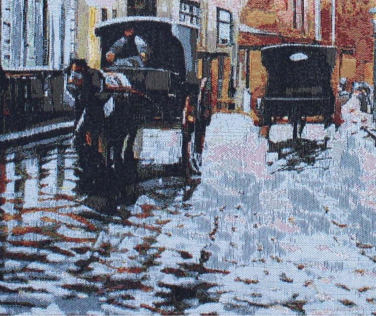 BELIEVE BROADWAY JAKARLI DOKUMA GOBLEN  DEKORATİF ÇERÇEVESİZ PANO TABLO 70*110