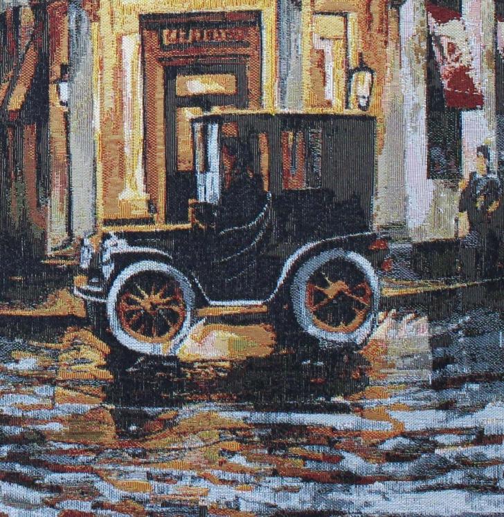 BELIEVE BROADWAY JAKARLI DOKUMA GOBLEN  DEKORATİF ÇERÇEVESİZ PANO TABLO 70*110