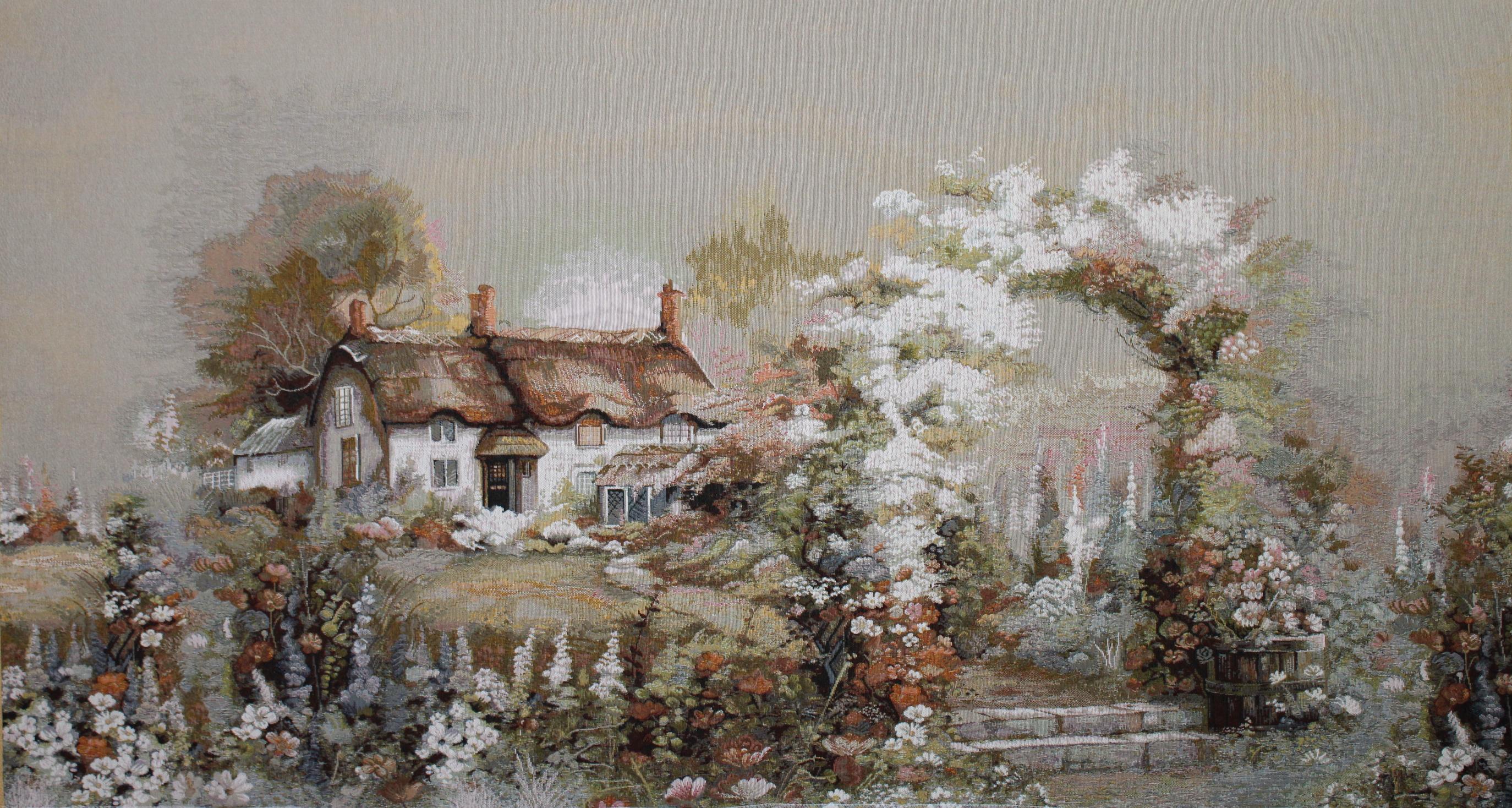 BELIEVE CLORICE JAKARLI DOKUMA GOBLEN DEKORATİF    ÇERÇEVESİZ PANO TABLO 70*140