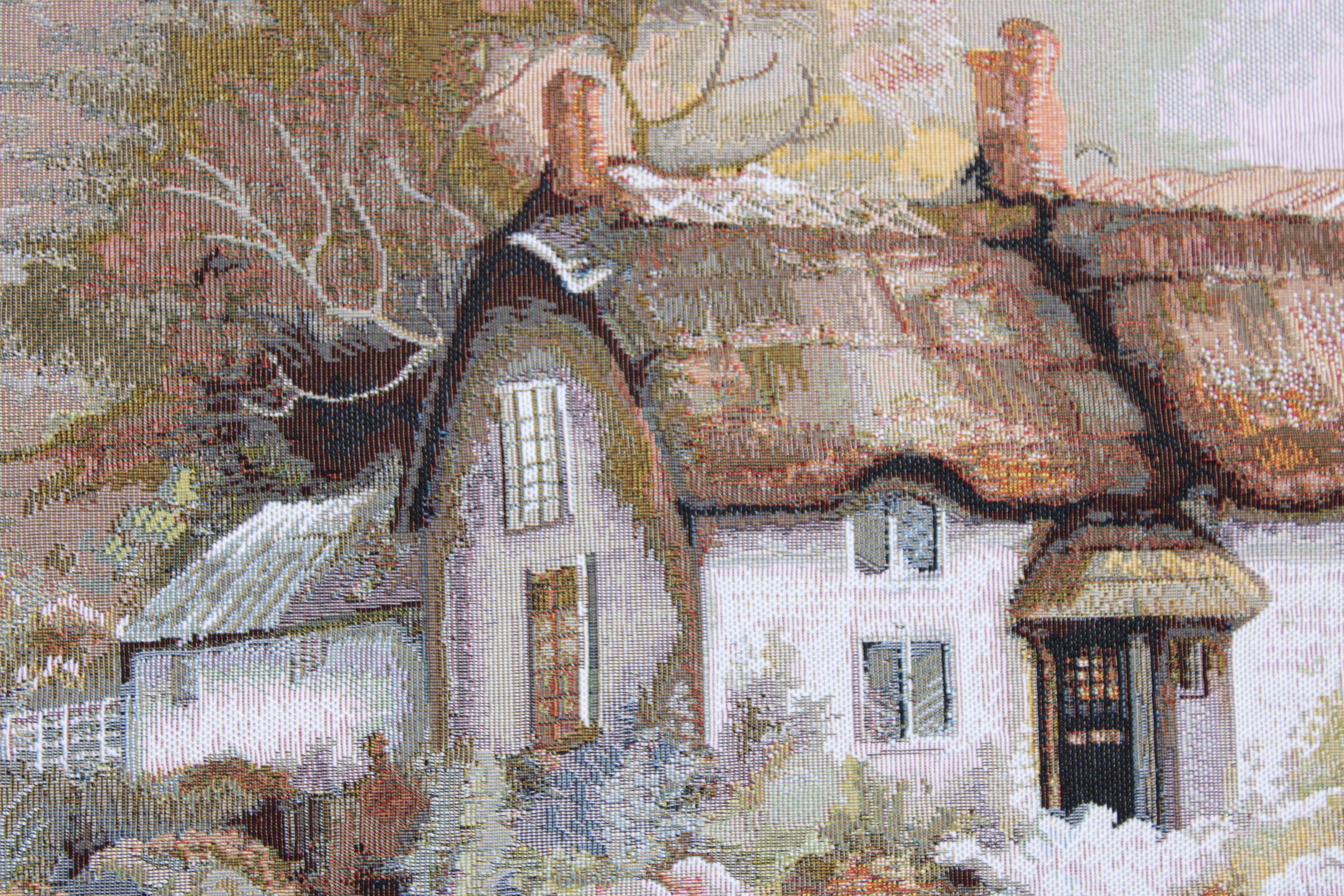 BELIEVE CLORICE JAKARLI DOKUMA GOBLEN DEKORATİF    ÇERÇEVESİZ PANO TABLO 70*140