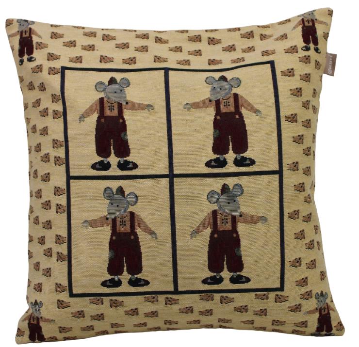 BELIEVE FARE JAKARLI DOKUMA GOBLEN  DEKORATİF KIRLENT KILIFI 40*40