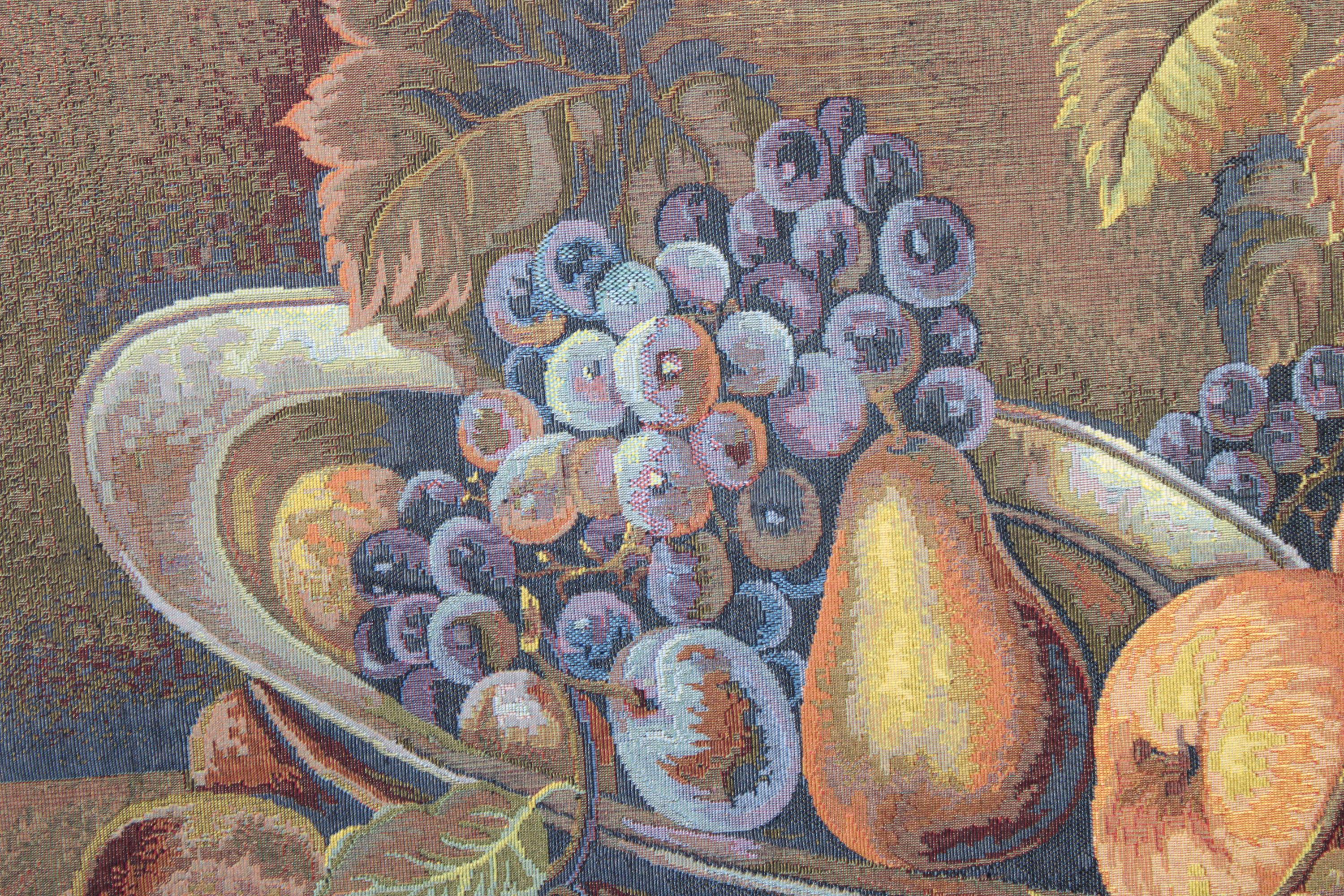 BELIEVE FRUIT TABLE JAKARLI DOKUMA GOBLEN   DEKORATİF  ÇERÇEVESİZ PANO TABLO 70*140