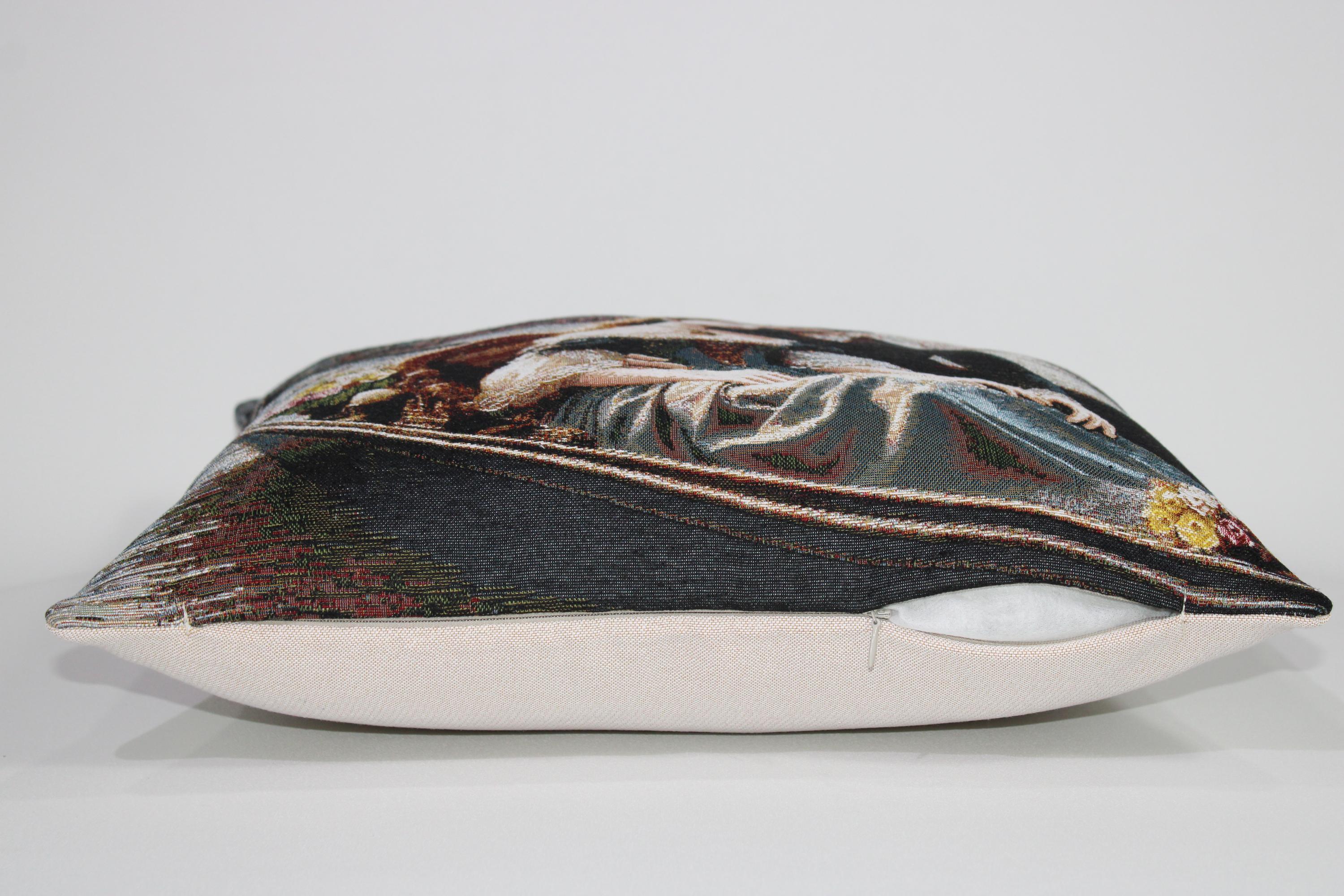 BELIEVE GONDOL JAKARLI DOKUMA GOBLEN DEKORATİF PİNTEREST KIRLENT 45*45