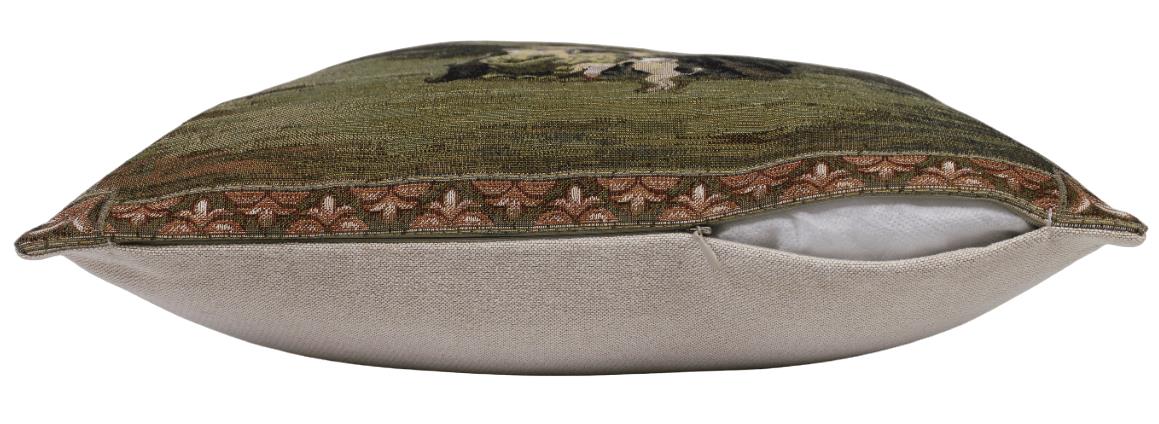 BELIEVE HALİDE JAKARLI DOKUMA GOBLEN  DEKORATİF KIRLENT  KILIFI 40*40