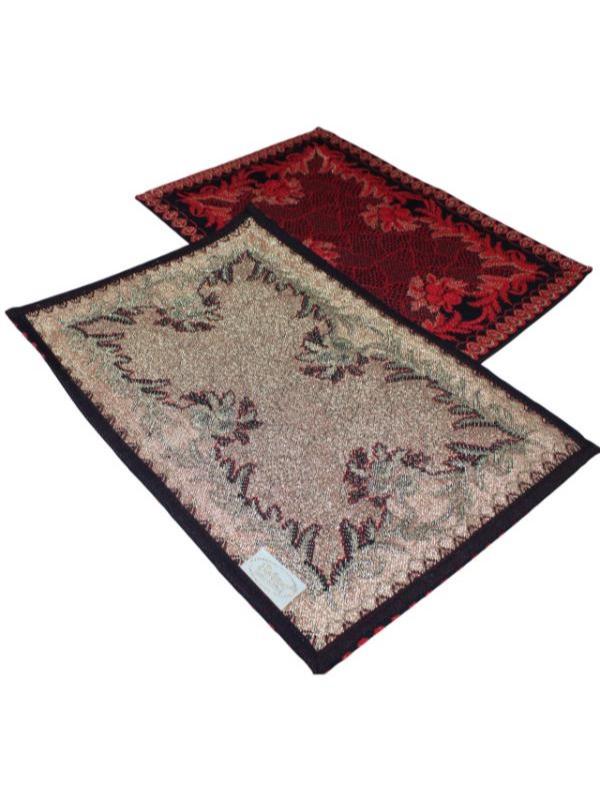 BELIEVE NOEL AĞACI JAKARLI DOKUMA GOBLEN DEKORATİF YILBAŞI AMERİKAN SERVİSİ 2Lİ 29*42