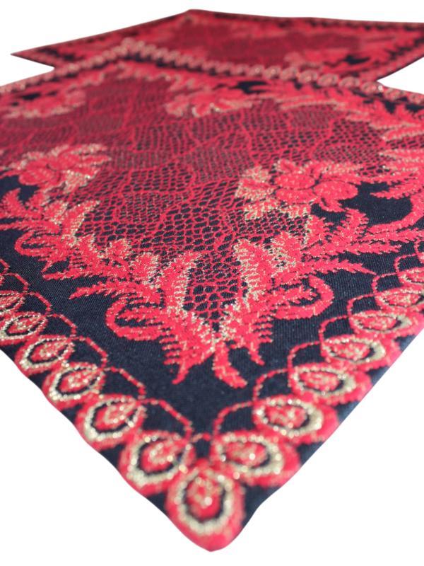 BELIEVE NOEL AĞACI JAKARLI DOKUMA GOBLEN DEKORATİF YILBAŞI AMERİKAN SERVİSİ 2Lİ 29*42