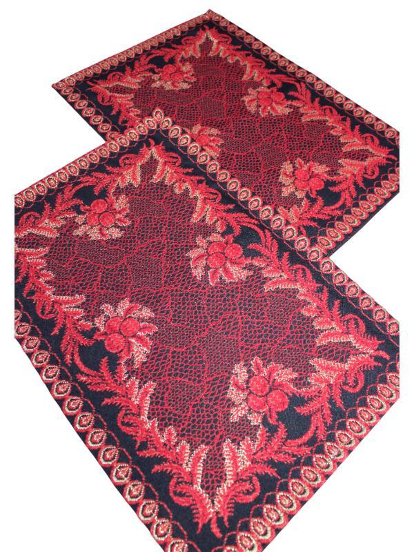 BELIEVE NOEL AĞACI JAKARLI DOKUMA GOBLEN DEKORATİF YILBAŞI AMERİKAN SERVİSİ 2Lİ 29*42