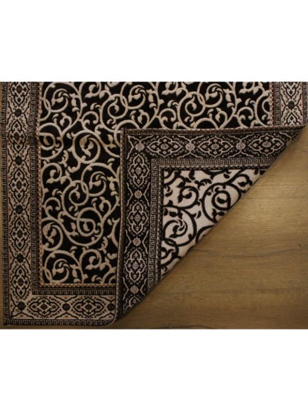 BELIEVE ÖZNUR JAKARLI DOKUMA GOBLEN DEKORATİF ŞÖNİL SİMLİ  ASTARSIZ SAÇAKSIZ ACI KAHVE 70x120