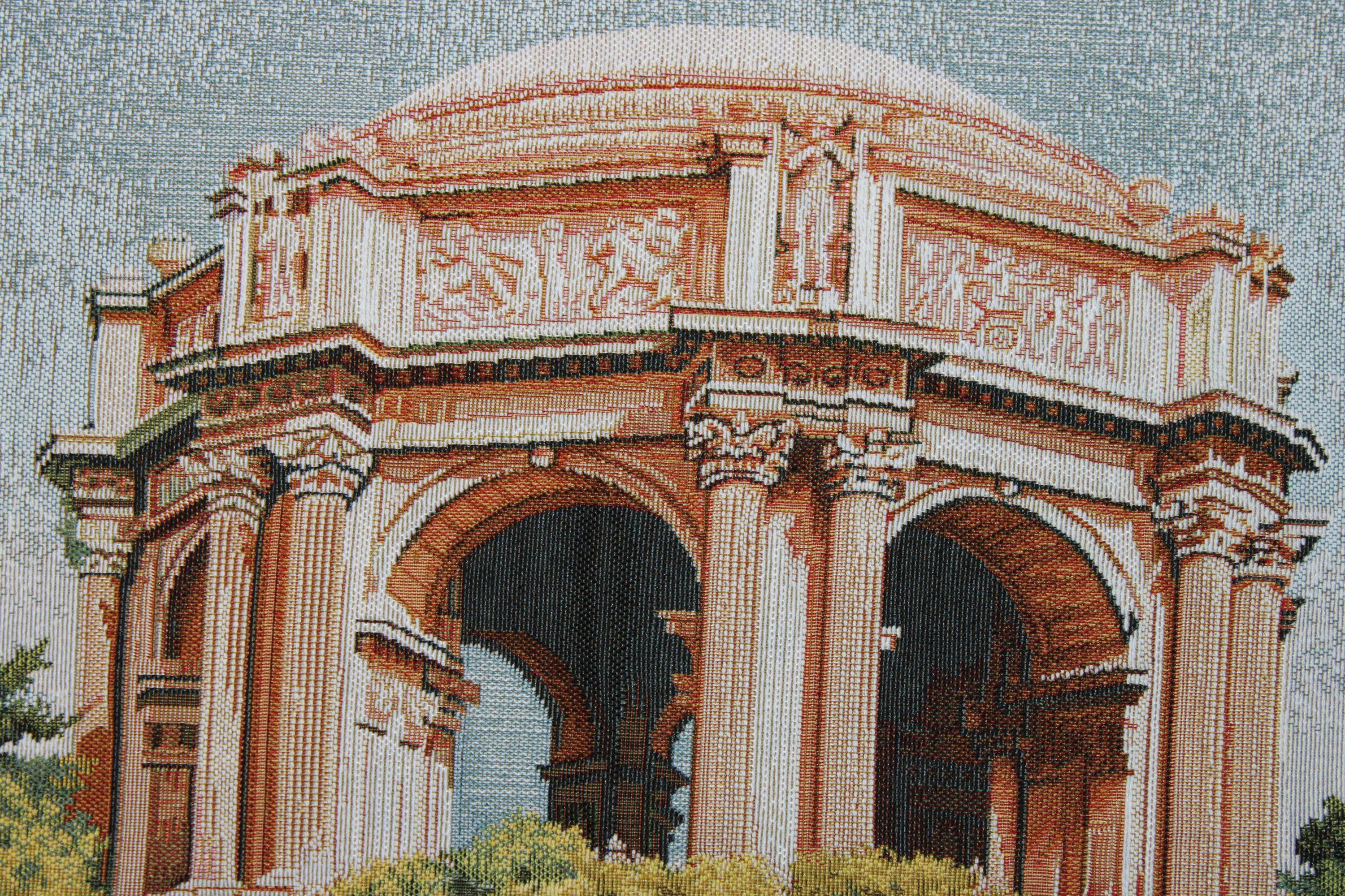 BELIEVE PALACE OF ART JAKARLI DOKUMA GOBLEN  DEKORATİF  ÇERÇEVESİZ PANO TABLO 70*120