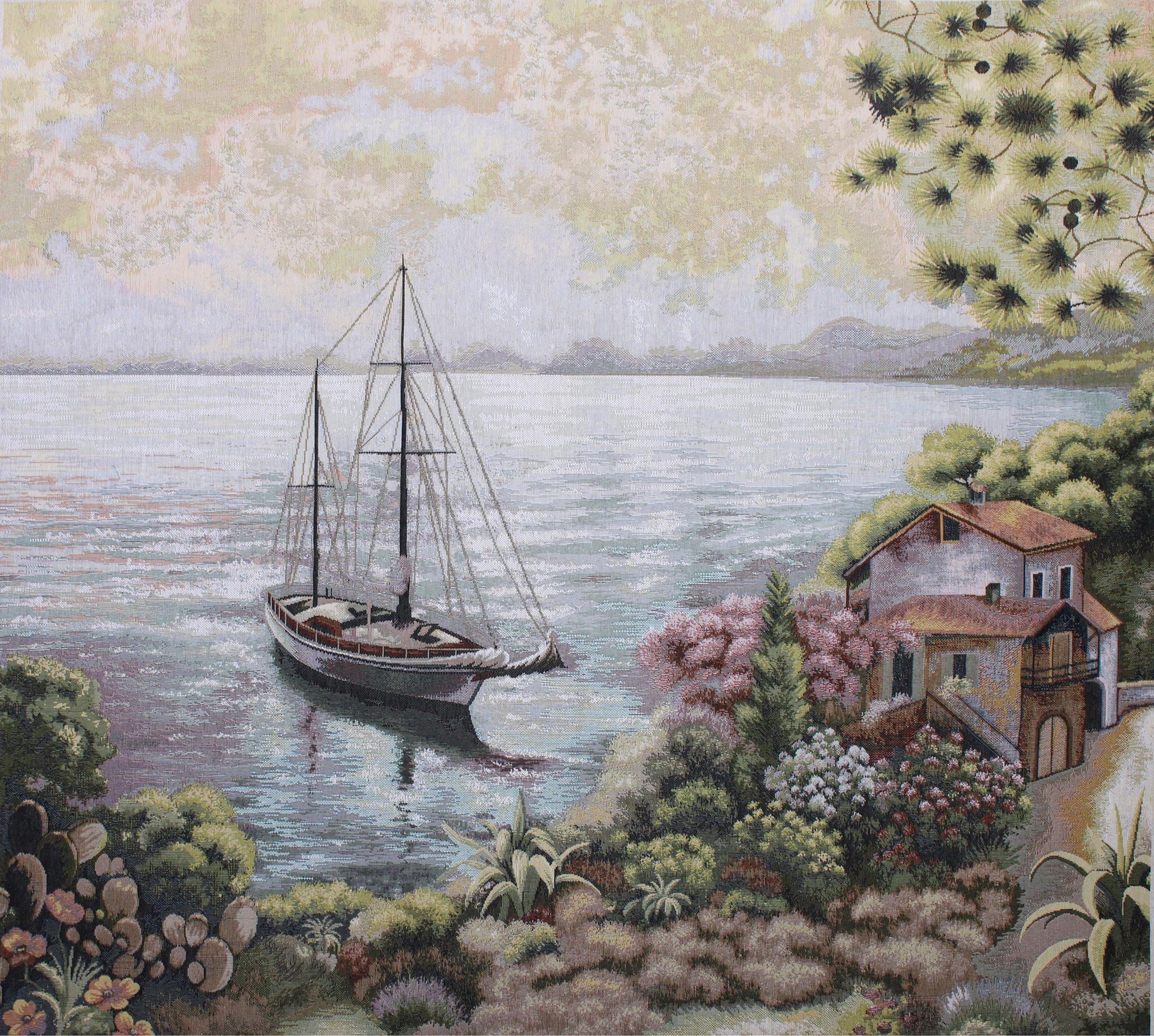 BELIEVE SALOME JAKARLI DOKUMA GOBLEN DEKORATİF    ÇERÇEVESİZ PANO TABLO 70*140