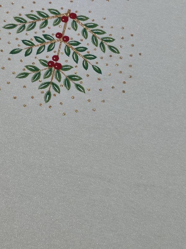 BELIEVE SELEN JAKARLI DOKUMA GOBLEN DEKORATİF  MASA ÖRTÜSÜ 140 x 260