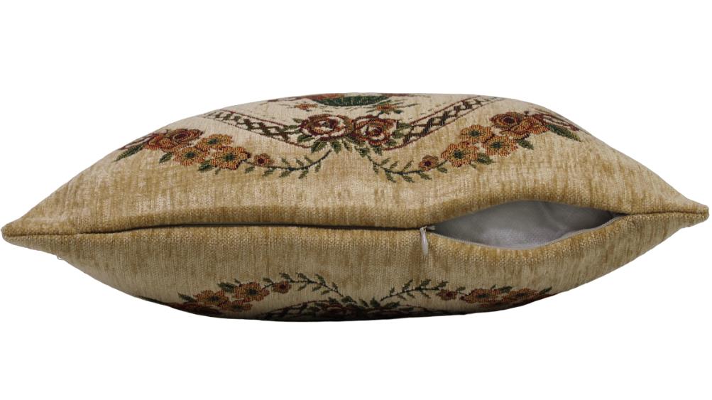 BELIEVE SEPETLİ JAKARALI  DOKUMA GOBLEN DEKORATİF KIRLENT KILIFI 40*40