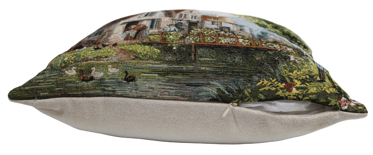 BELIEVE TERRA JAKARLI DOKUMA GOBLEN DEKORATİF  EV MAZARALI KIRLENT KILIFI 45*45