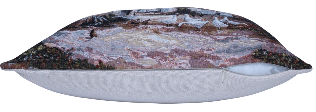 BELIEVE TOSCANA JAKARLI DOKUMA GOBLEN  DEKORATİF  KIRLENT KILIFI 45*45